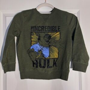 EUC - Boys’ Jumping Beans Hulk Crewneck Sweatshirt - Size 7